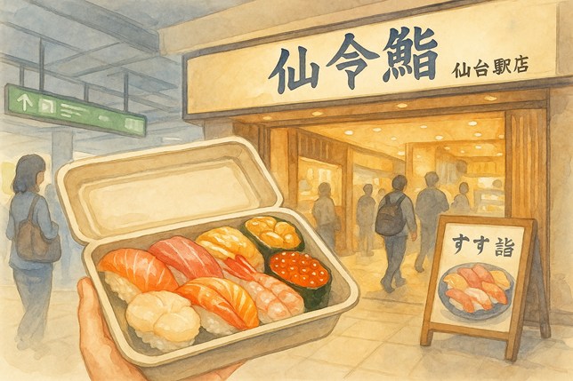 仙令鮨 仙台駅店 テイクアウト