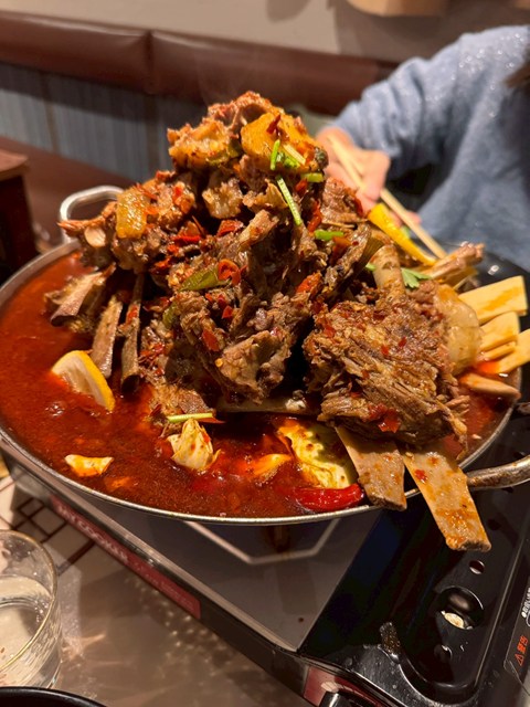 長浜百味ラーメン 四川香辣牛肉麵 メニュー