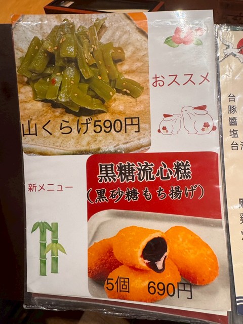 龍城 半田駅前店 メニュー